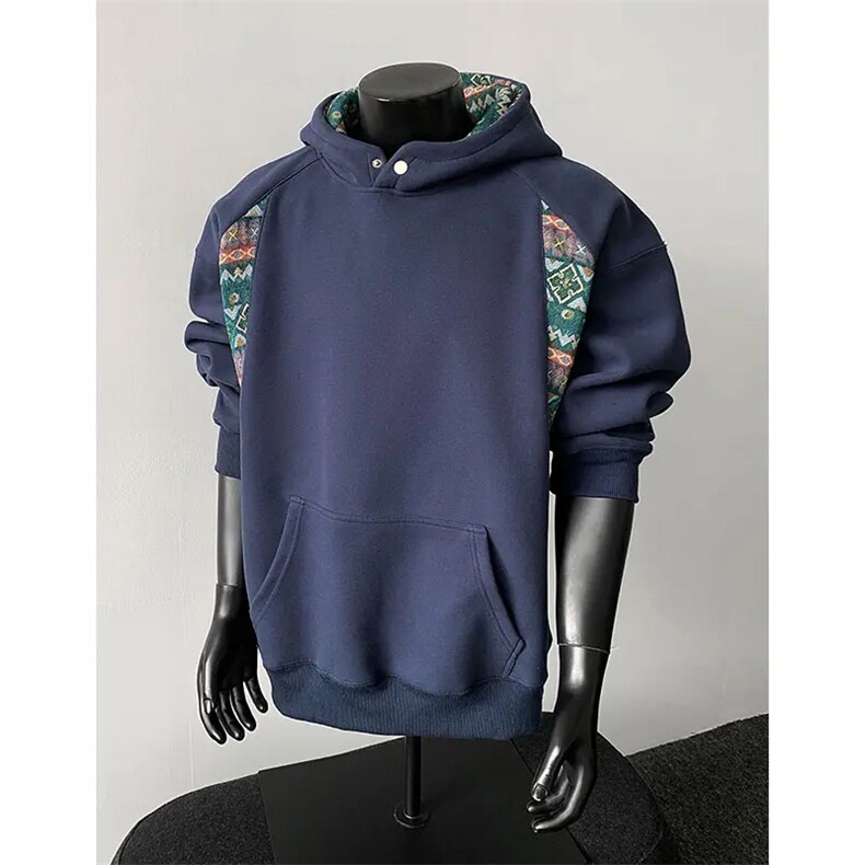 卫衣男女韩版潮流宽松百搭连帽拼色2025秋冬ins外套WB557-P39，女装短外套，星座412-3