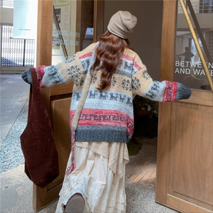 超好看洋气减龄多色针织毛衣女2025年秋季新款时髦范气质百搭上衣图片