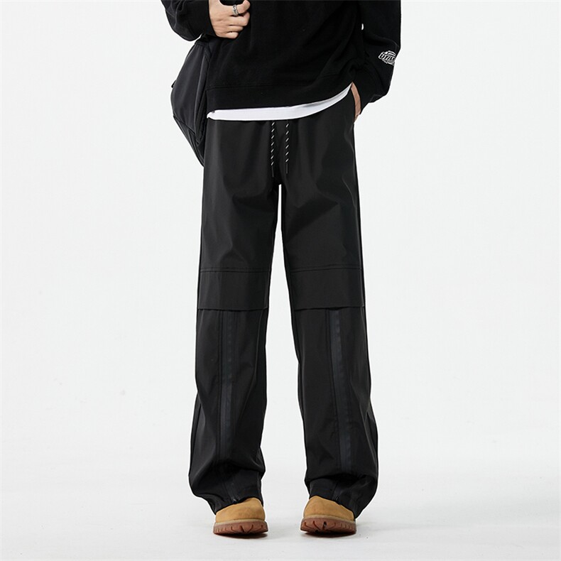 2025秋季新款机能防水潮流拉链设计冲锋裤B313-K122-特p35控68，男装休闲裤，电商B313
