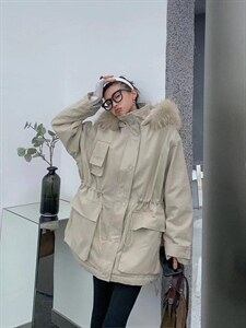 现货 狐狸大毛领图片