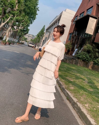 新款现货主推款蛋糕连衣裙P105K168,女装连衣裙,浙宝305