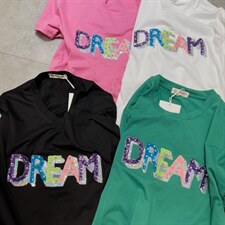 2022/夏装/短袖T恤NEW，女装T恤，潘朵拉