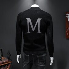 2021天鹅绒外套加厚保暖开衫简约款实体店款过年好穿，男装夹克，电商D230