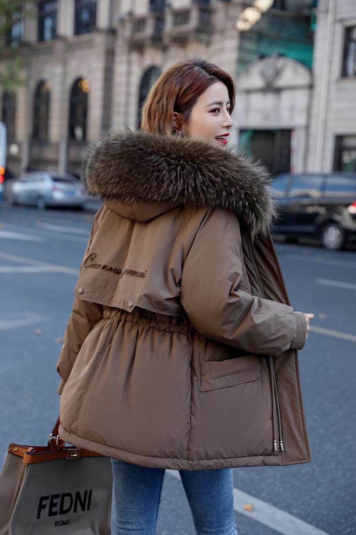 冬季新款羽绒服90绒真毛领，女装羽绒服，Lime meca 俪米