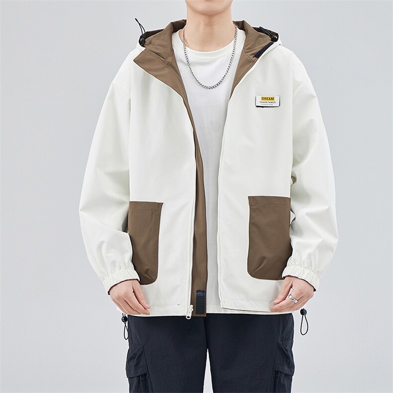 新款现货户外双面穿立领夹克男冲锋衣外套JK902-P80,男装夹克,星座1204-3