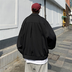 日系宽松街头工装外套男春秋chic百搭设计感上衣夹克JK07261-P50，男装夹克，星座308B-1