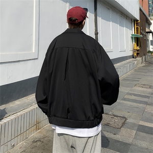 日系宽松街头工装外套男春秋chic百搭设计感上衣夹克JK07261-P50图片