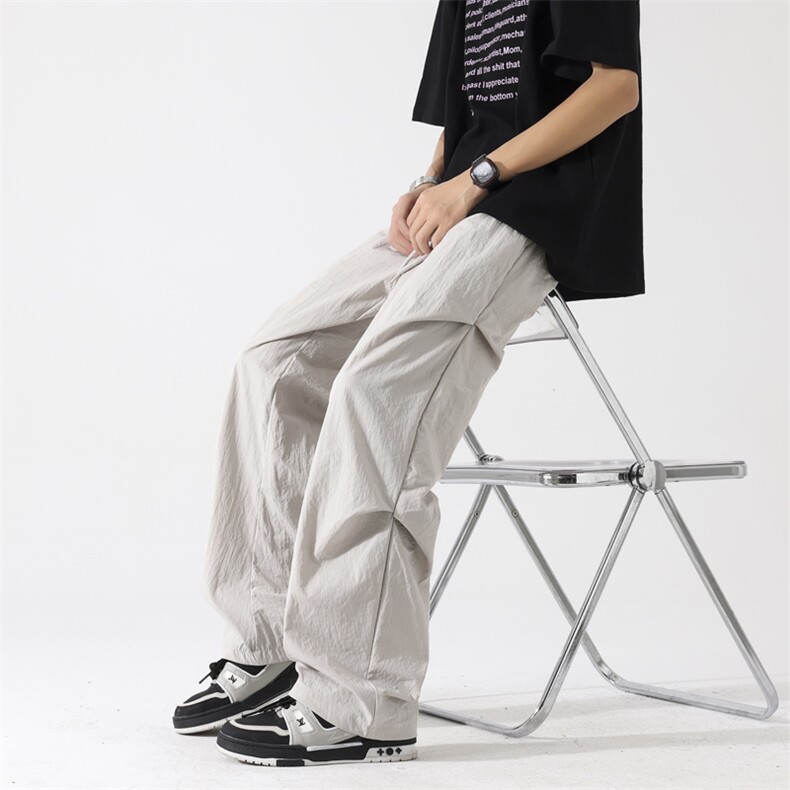 量大优供视频夏季直筒宽松阔腿男女休闲裤CK31特P28控58M-4XL,男装休闲裤,电商B325