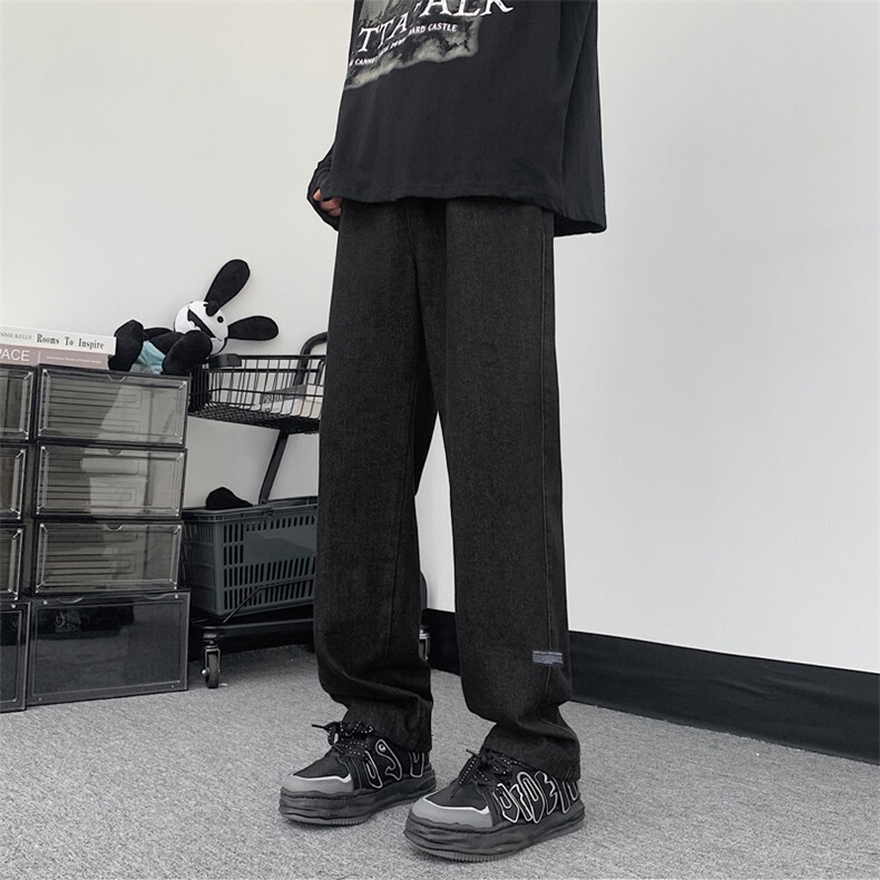 牛仔垂顺抗皱舒适休闲百搭免烫抗皱拖地牛仔K826特批37,男装休闲裤,星座718-1
