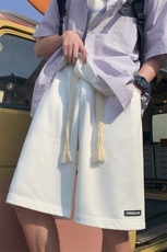 特批P21无差价夏季编织绳时尚潮牌卫裤男休闲大码五分短裤DK28811，男装休闲裤，电商A001