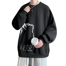 ！圆领卫衣男长袖T恤男WY159-P28加绒款（JR）-P33控价:49，男装卫衣，电商B367