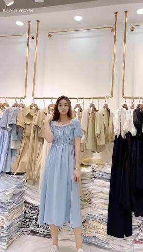 仙气连衣裙，女装连衣裙，倾城伊人