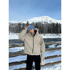 (非揭阳货)座山雕外套男冬季加绒毛领夹克棉衣XZ514-2-1123-P128，男装夹克，星座514-2(原B239)