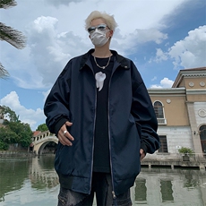 新品时尚夹克高级感潮流宽松百搭夹克外套JK0655-P68，男装夹克，星座308B-1