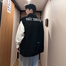MJ252J-p68-限价98M-5XL加绒羊羔绒宽松大码牛仔马甲工装ins，男装背心/马甲，星座116