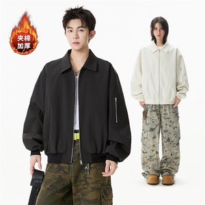 美式cleanfit飞行员棉服外套男女冬季短款上衣 5D1180-TP5598图片