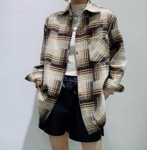 秋款衬衫，女装衬衫，古泥