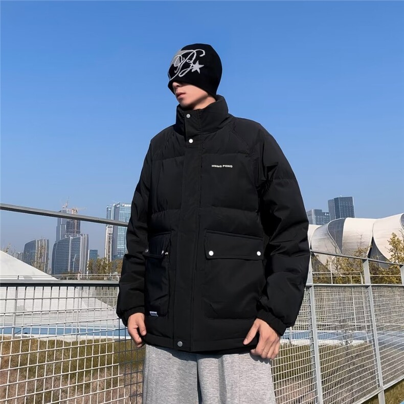 新款棉衣男冬季棉袄外套韩版潮流面包服YM235P100,男装棉衣,星座1116-2