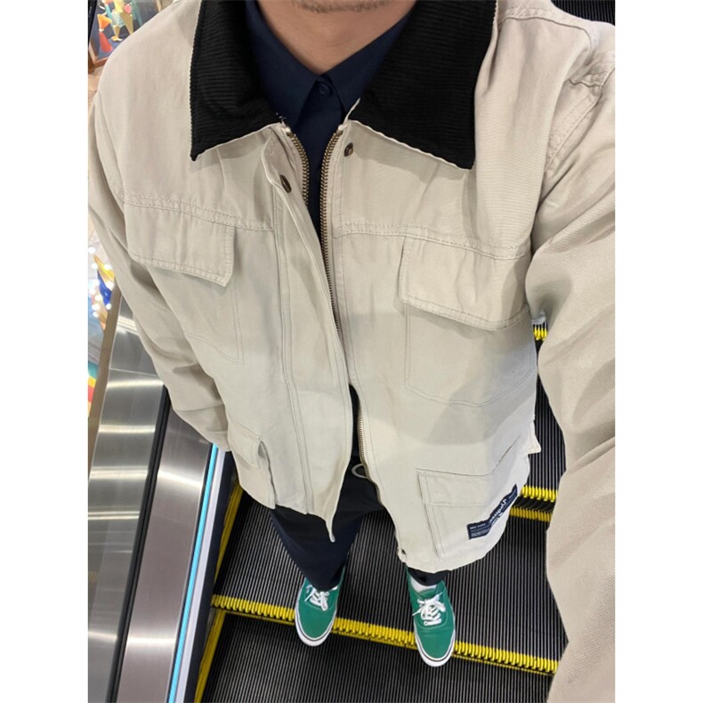 【有货】cleanfit哈灵顿外套男高级感痞帅工装夹克JK6998-P98,男装夹克,星座1007（原301D）