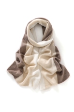 时尚保暖山拼色围巾秋冬季必备温柔配饰，围巾，蒙娇羊绒