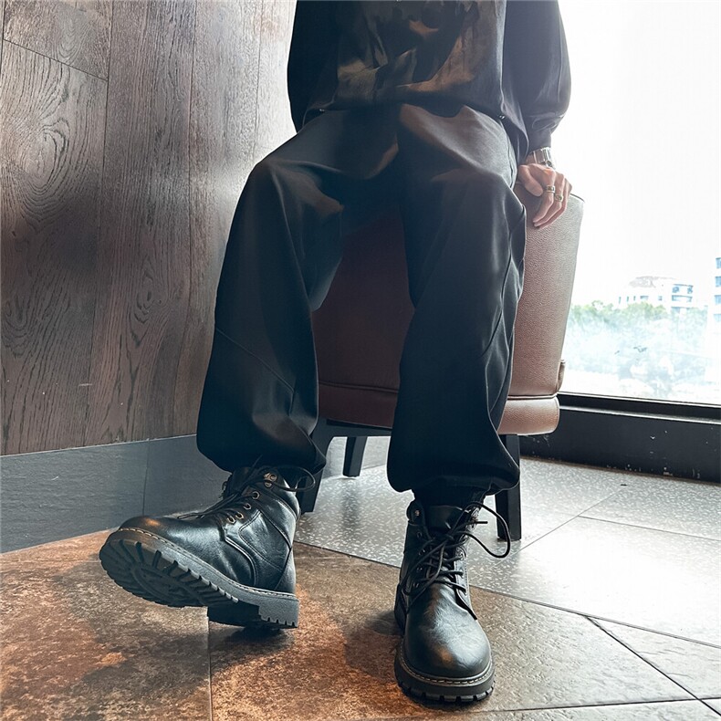 k1067-p35-限价49.9现货港风中性大码卫裤束脚,男装休闲裤,星座116