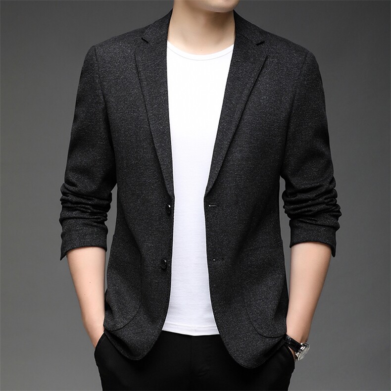 YL3311男式2023秋季新款西装男西服简约外套商务休闲P,男装西服,电商B360