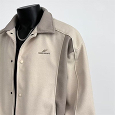 美式复古高街拼接翻领夹克男百搭撞色街头休闲夹克J225-P70，男装夹克，星座1109-3