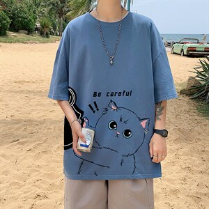 DX17116-P20纯棉短袖t恤男大码半袖打底衫宽松体恤衫港风,男装T恤,电商A040