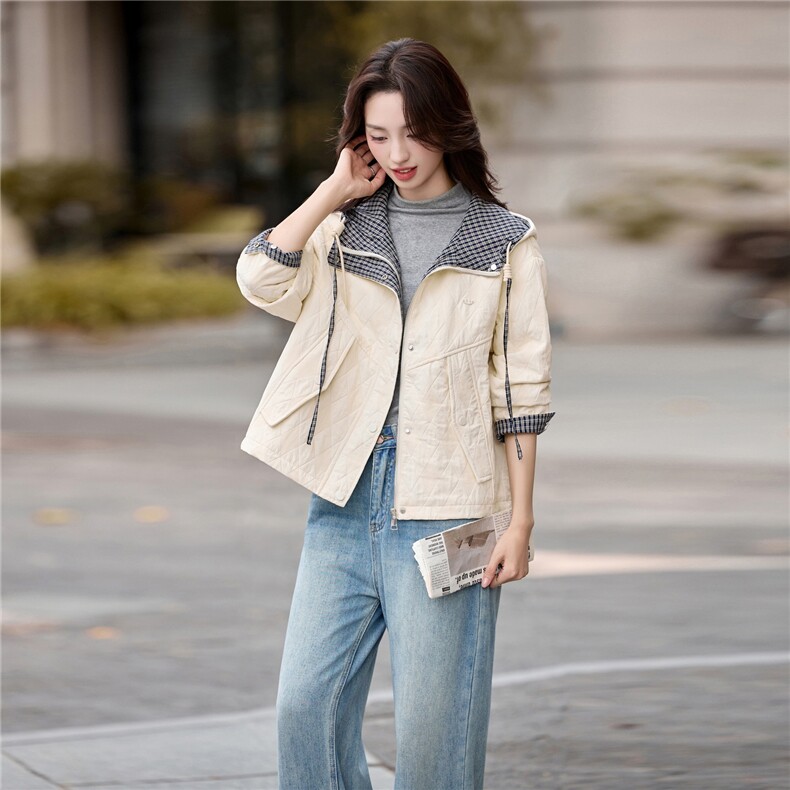 [现货！！！主推款]夹棉外套女士新款图片