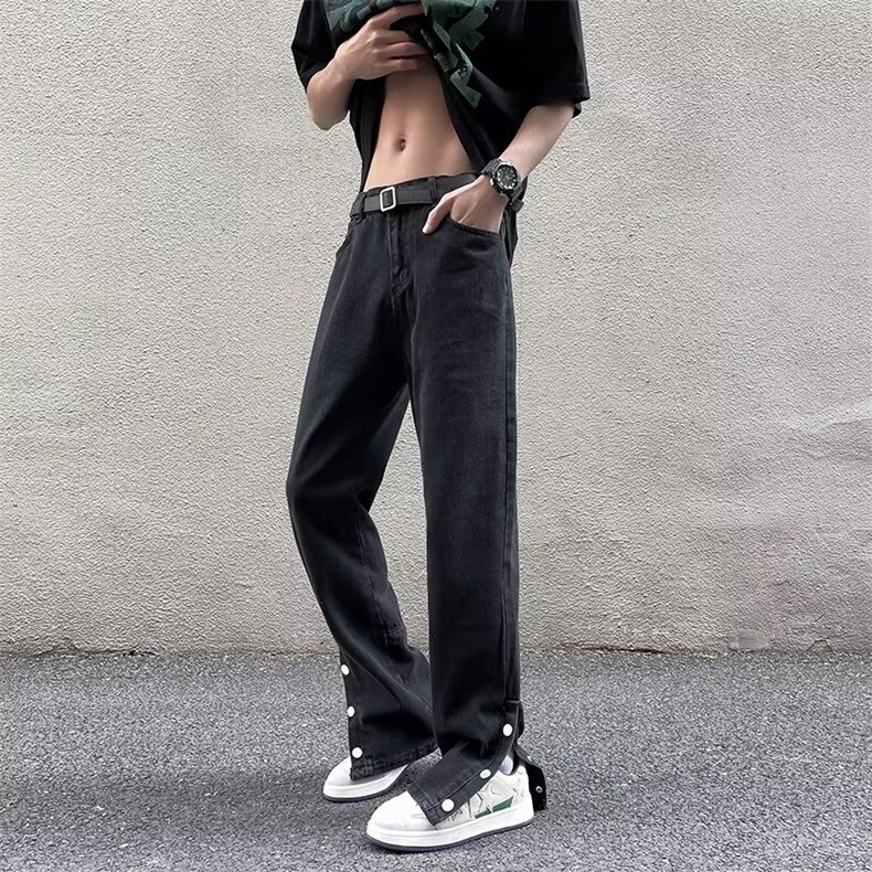 美式牛仔裤男春秋新款休闲直筒裤K681P40,男装牛仔裤,星座1116-2