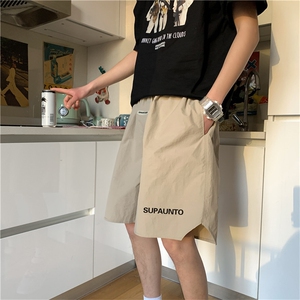 夏季宽松运动短裤男直筒休闲中裤韩版潮流情侣外穿   K2511-P23图片
