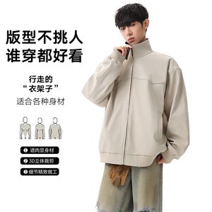 2026春款老钱风高品质纯棉猎装夹克DSA157B-J2617-特P70图片