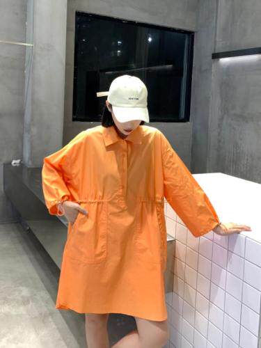 新款韩版衬衣裙，女装，娜依佳