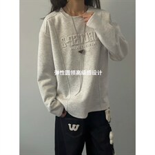 XZ809A/CX616/特P29/控58270克华棉结构美式钢印长袖打底衫卫衣，男装T恤，星座809A(原222-1)