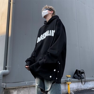 E44PP62秋冬男装卫衣休闲外套时尚宽松男装个性潮流图片