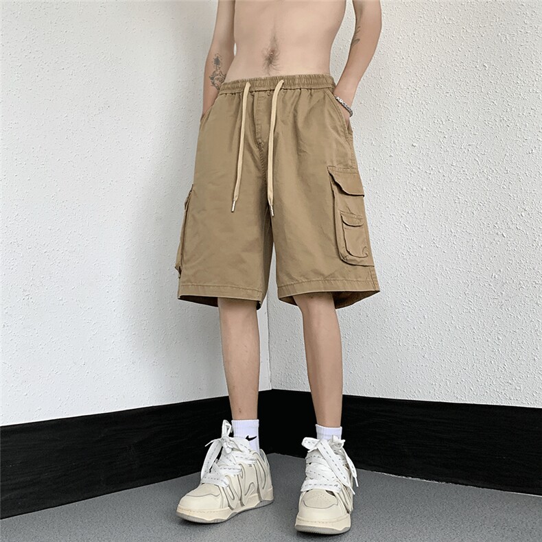 男春夏新款青少年时尚纯棉休闲裤DA715P35图片