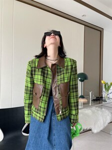 春意满满机车小外套图片