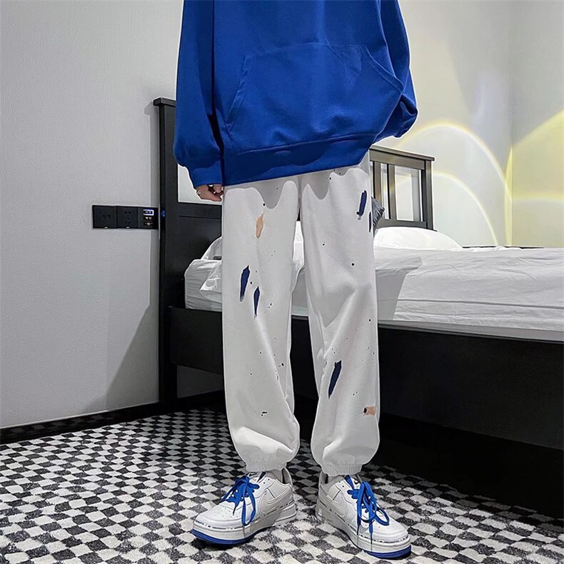 男春季休闲束脚裤KX302P34,男装休闲裤,星座1116-2