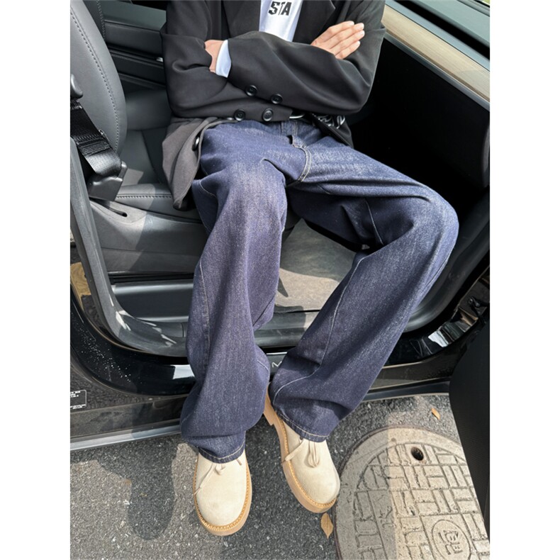 2024美式丹宁牛仔裤男款直筒长裤潮NBK02P55,男装牛仔裤,星座1116-2