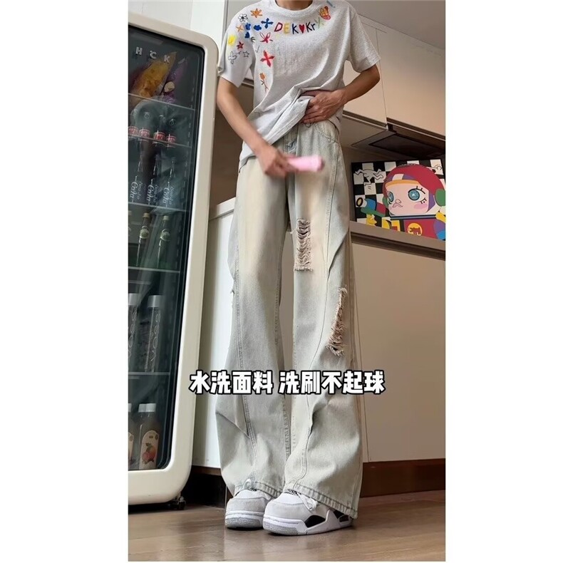 6632-P50日系新款慵懒简约休闲长裤气质文艺流行百搭ins潮,男装休闲裤,电商B323A