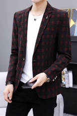 秋装新款男士休闲西服小西装外套商务秋季便服单西A112-X15-P85，男装西服，星座1206（原A206）