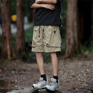 美式机能风工装短裤男夏季宽松休闲五分裤子潮牌中裤