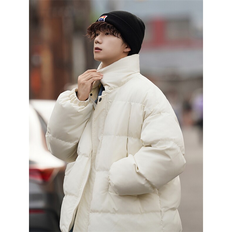 现货一万 抖音直播大 牛仔假两件大码棉衣情侣棉服 8218 P118图片