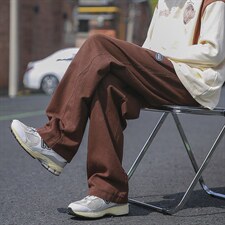 秋季日系休闲裤男宽松长裤百搭D329-QM526-P55-控68，男装休闲裤，电商D329