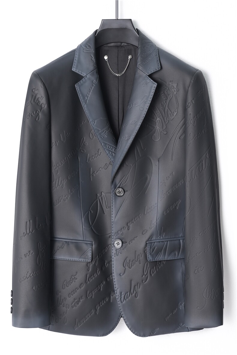 9599-1秋冬新款男士西服二层绵羊皮外套P520,男装皮衣,电商B360