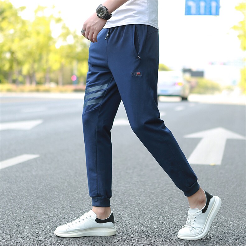 L-9XL春夏男士棉质休闲宽松运动裤潮款休闲裤加肥加大8589码,男装休闲裤,星座802