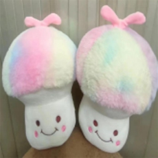 娟滢毛绒玩具 炫彩蘑菇