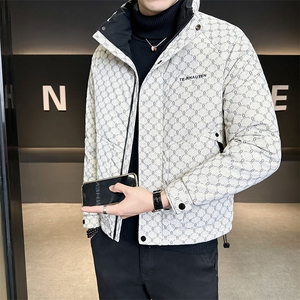 标50 2025新款皮羽绒服男士冬季加厚外套 B240-YR9808-P215图片