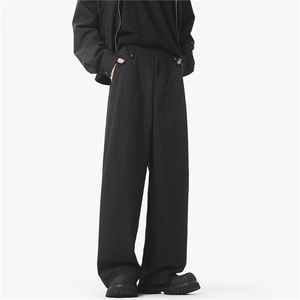 深度库存大春装新款阔腿裤男宽松拖地裤百搭休闲裤K10118-P40图片