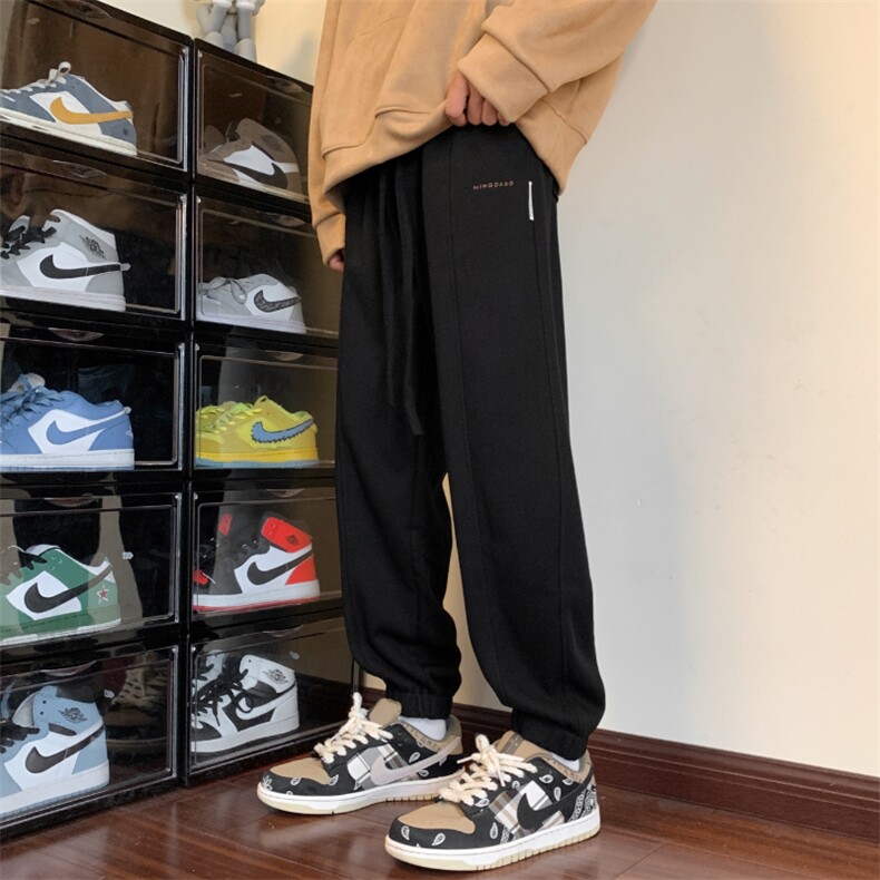 高品质休闲束脚裤美式街头百搭运动裤K810p55大量备货，女装休闲裤，电商D315A